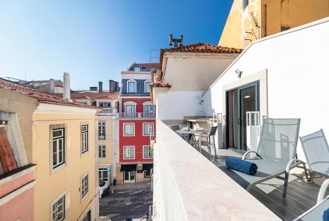 Perfect 1 Bed In Chiado With Terrace And Aircon Apartment Lisbon Exterior photo